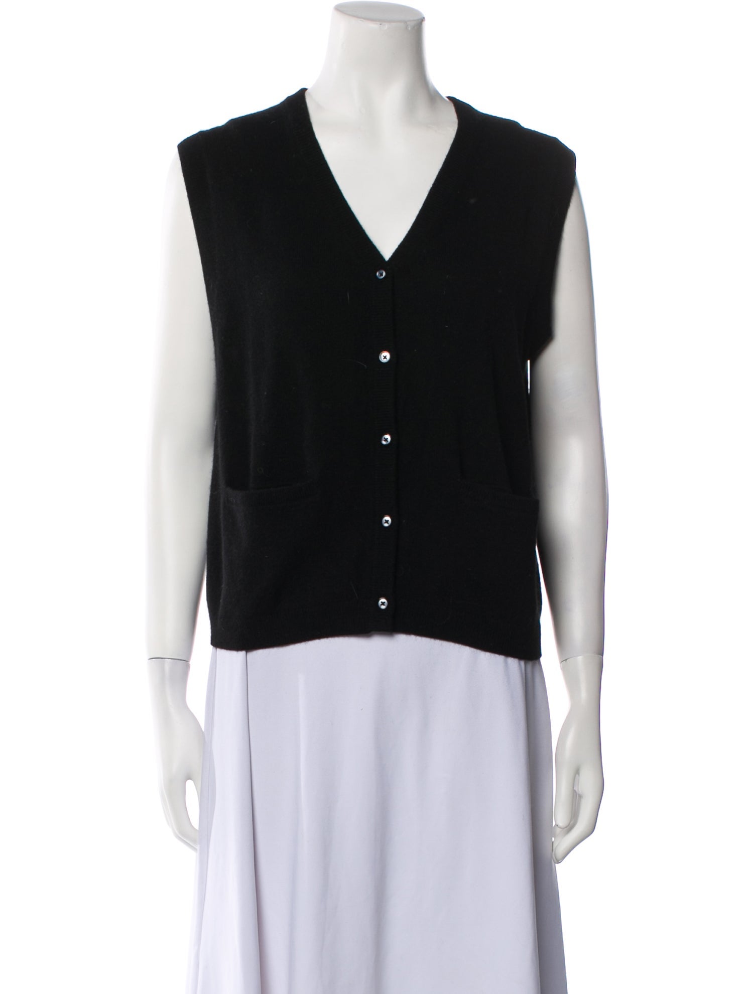 Éterne Cashmere V-Neck Sweater w/ Tags