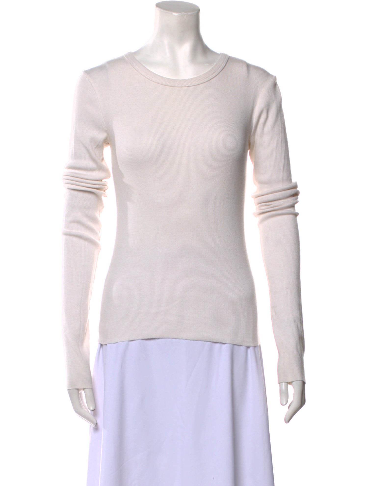 Éterne Scoop Neck Long Sleeve T-Shirt
