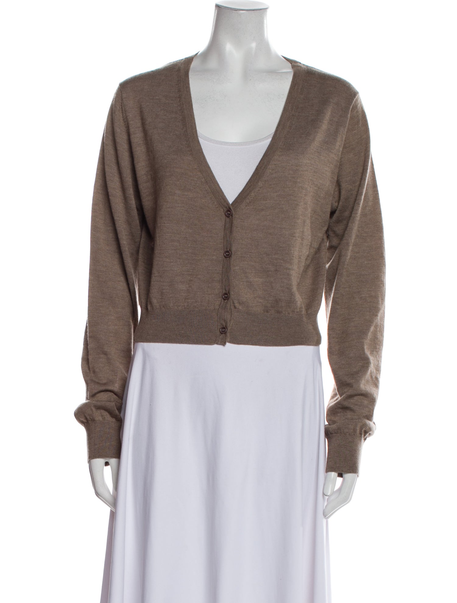 Éterne Cashmere Plunge Neckline Sweater w/ Tags