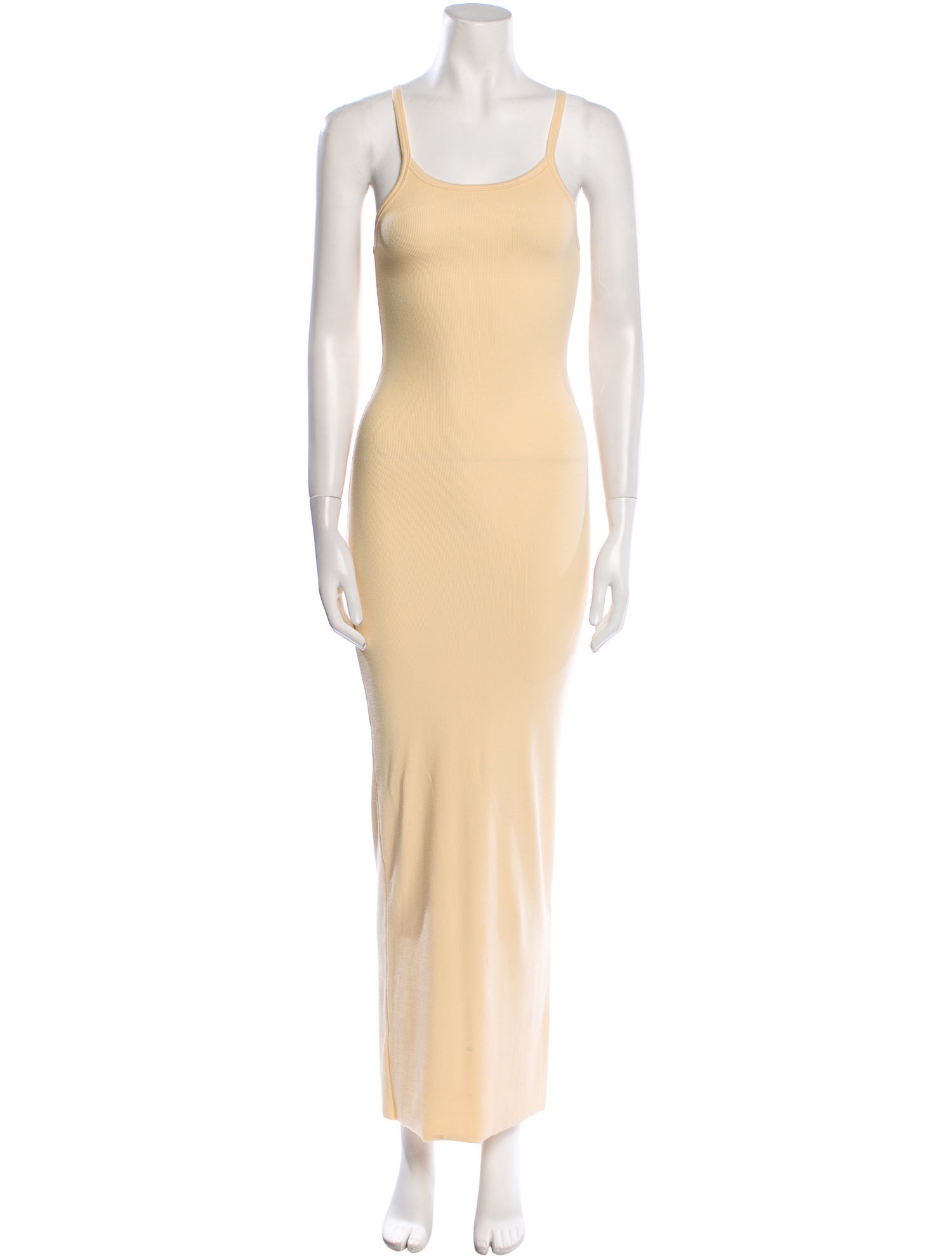 Éterne Scoop Neck Long Dress