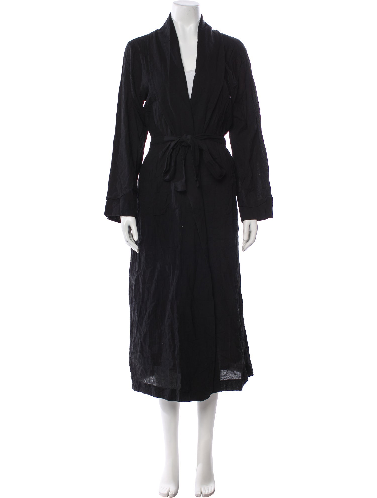 Éterne Ruffle Embellishment Robe