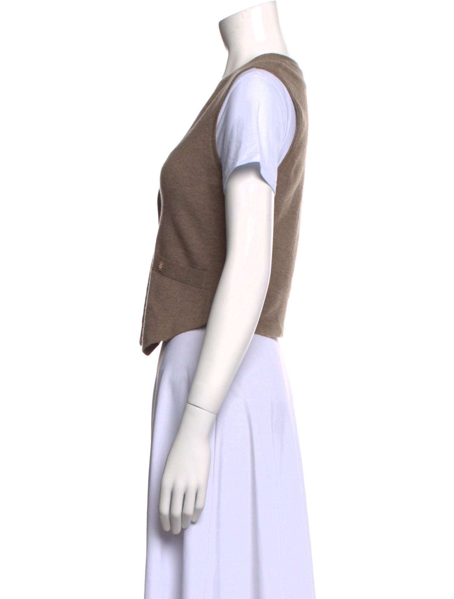 Éterne Cashmere V-Neck Sweater