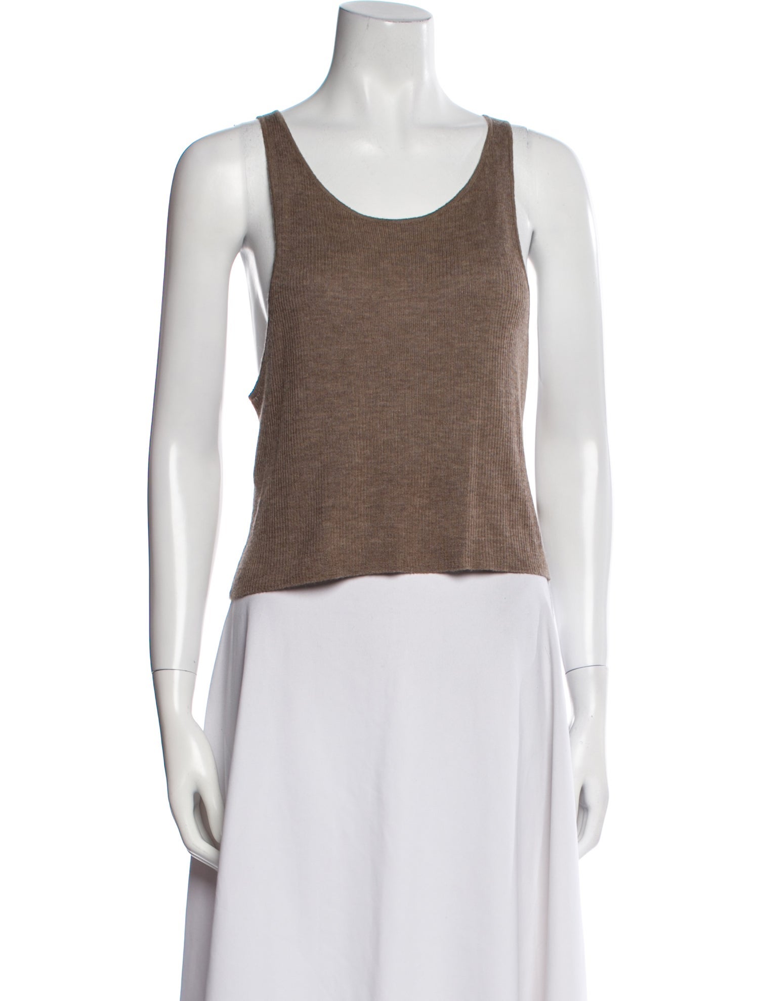 Éterne Cashmere Scoop Neck Top