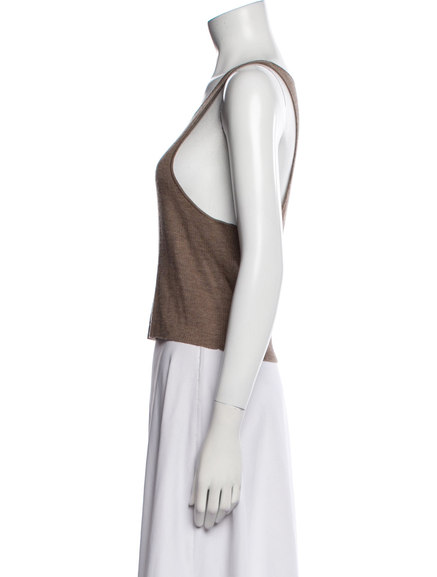 Éterne Cashmere Scoop Neck Top