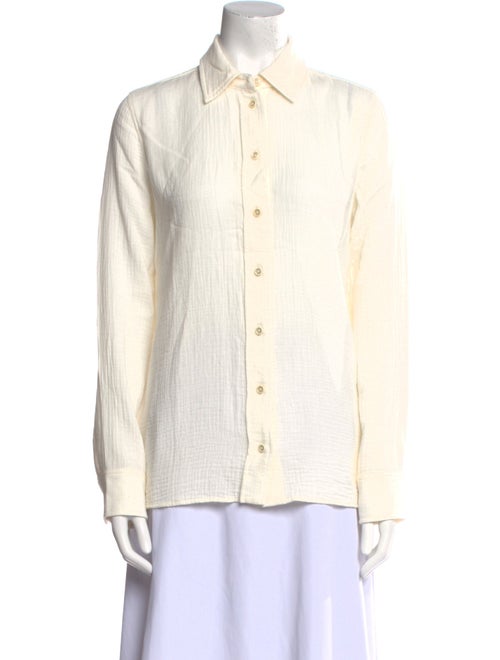 Éterne Long Sleeve Button-Up Top