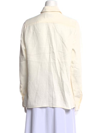 Éterne Long Sleeve Button-Up Top
