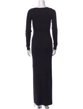 Éterne Square Neckline Long Dress