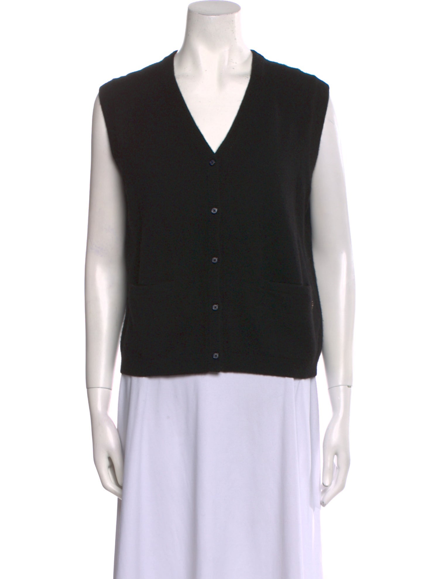 Éterne Cashmere V-Neck Sweater