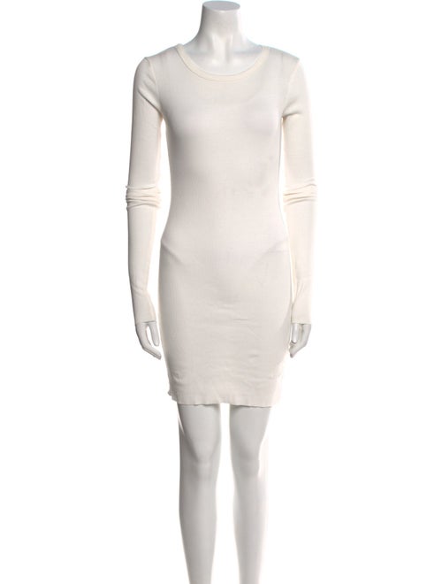 Éterne Scoop Neck Mini Dress