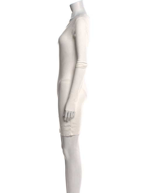 Éterne Scoop Neck Mini Dress