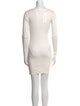 Éterne Scoop Neck Mini Dress