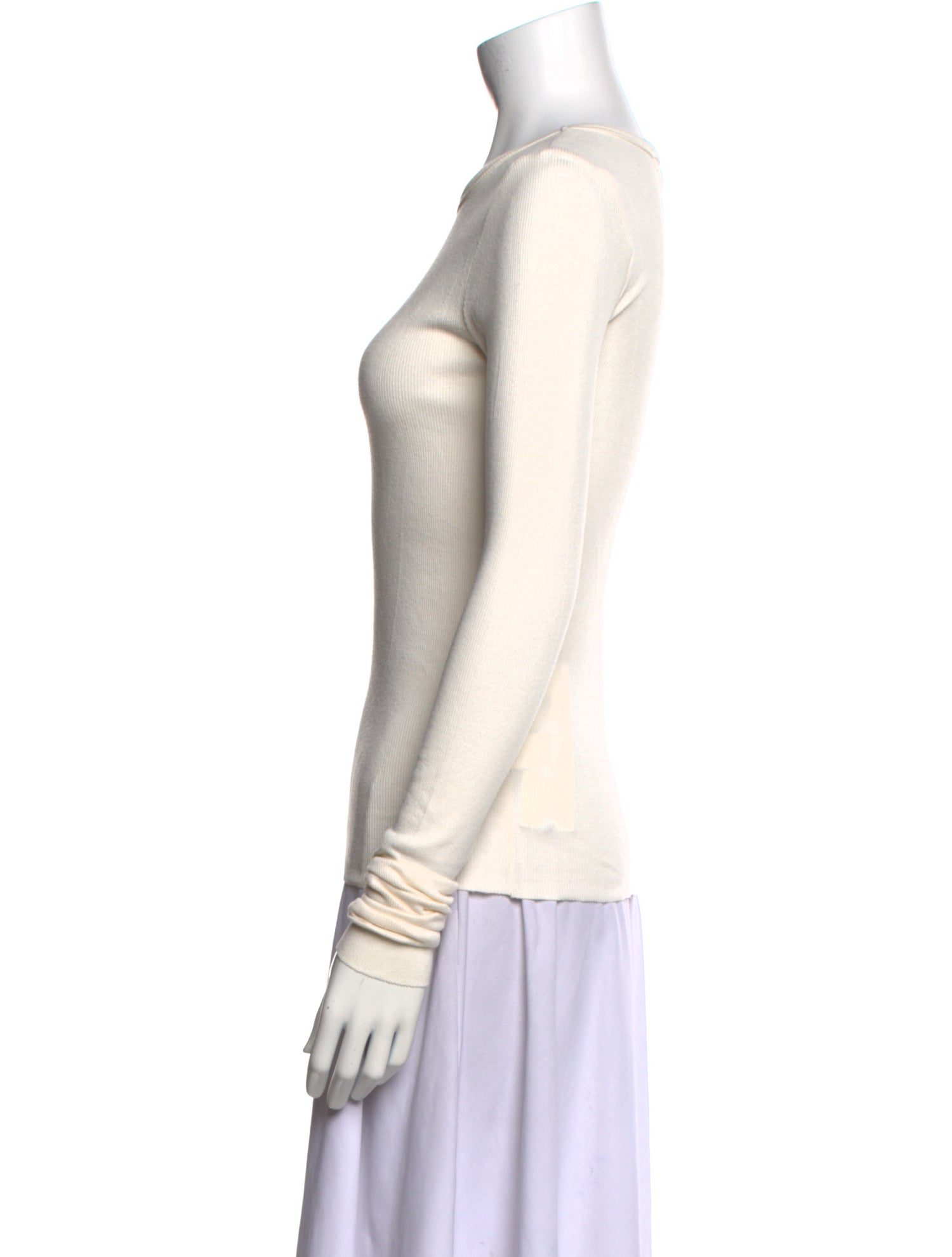 Éterne Crew Neck Long Sleeve Top