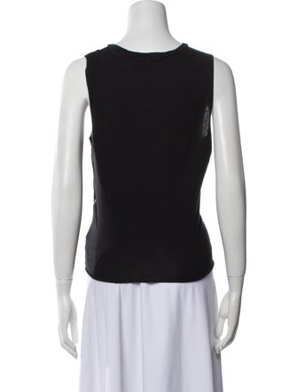 Éterne Crew Neck Sleeveless Top