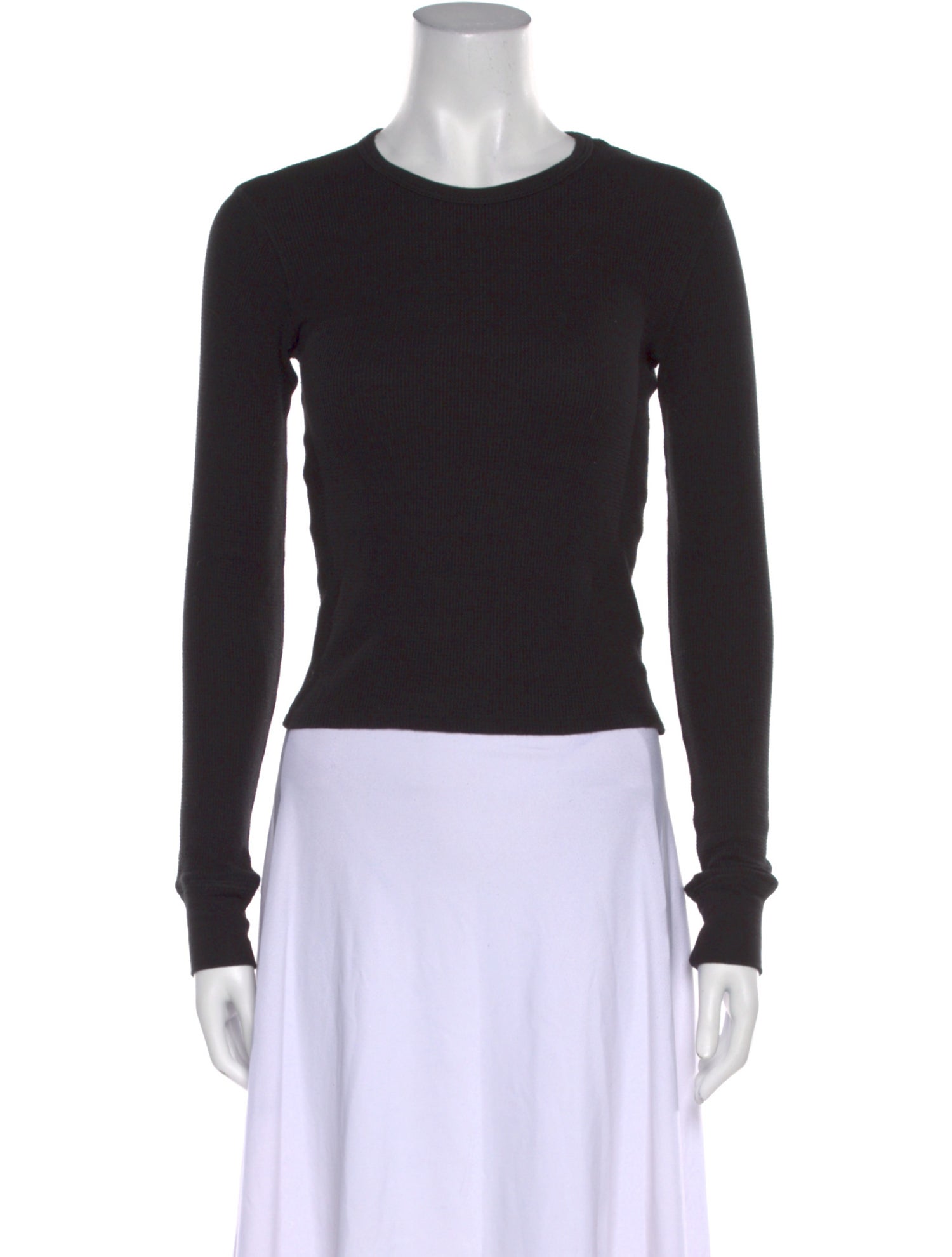 Éterne Crew Neck Long Sleeve Top