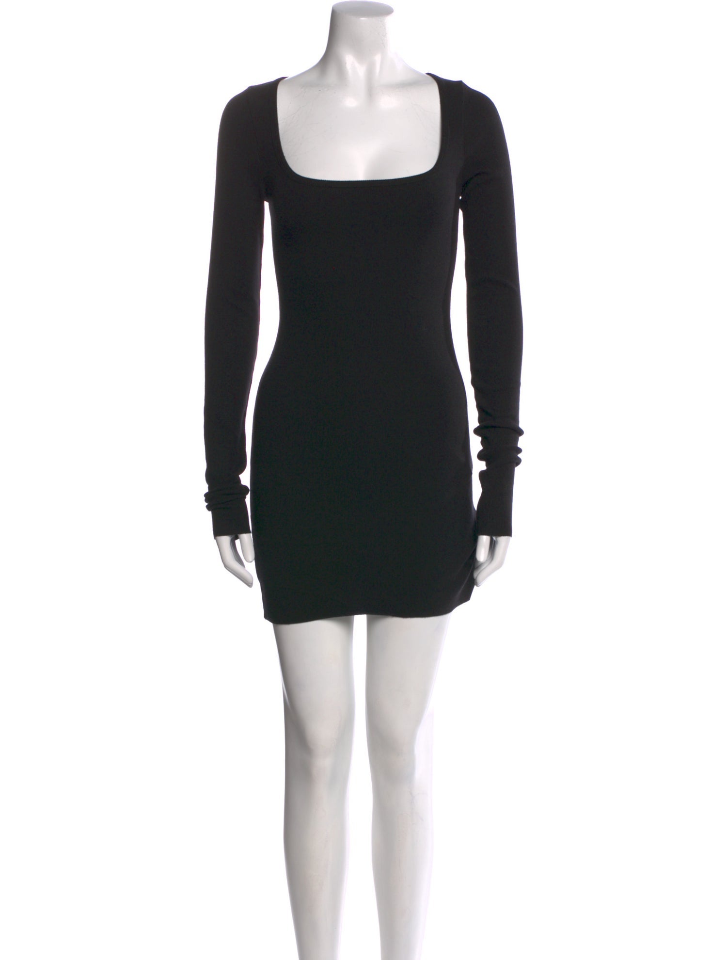 Éterne Square Neckline Mini Dress