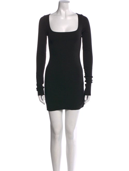 Éterne Square Neckline Mini Dress