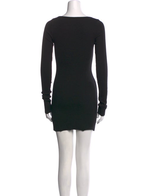 Éterne Square Neckline Mini Dress