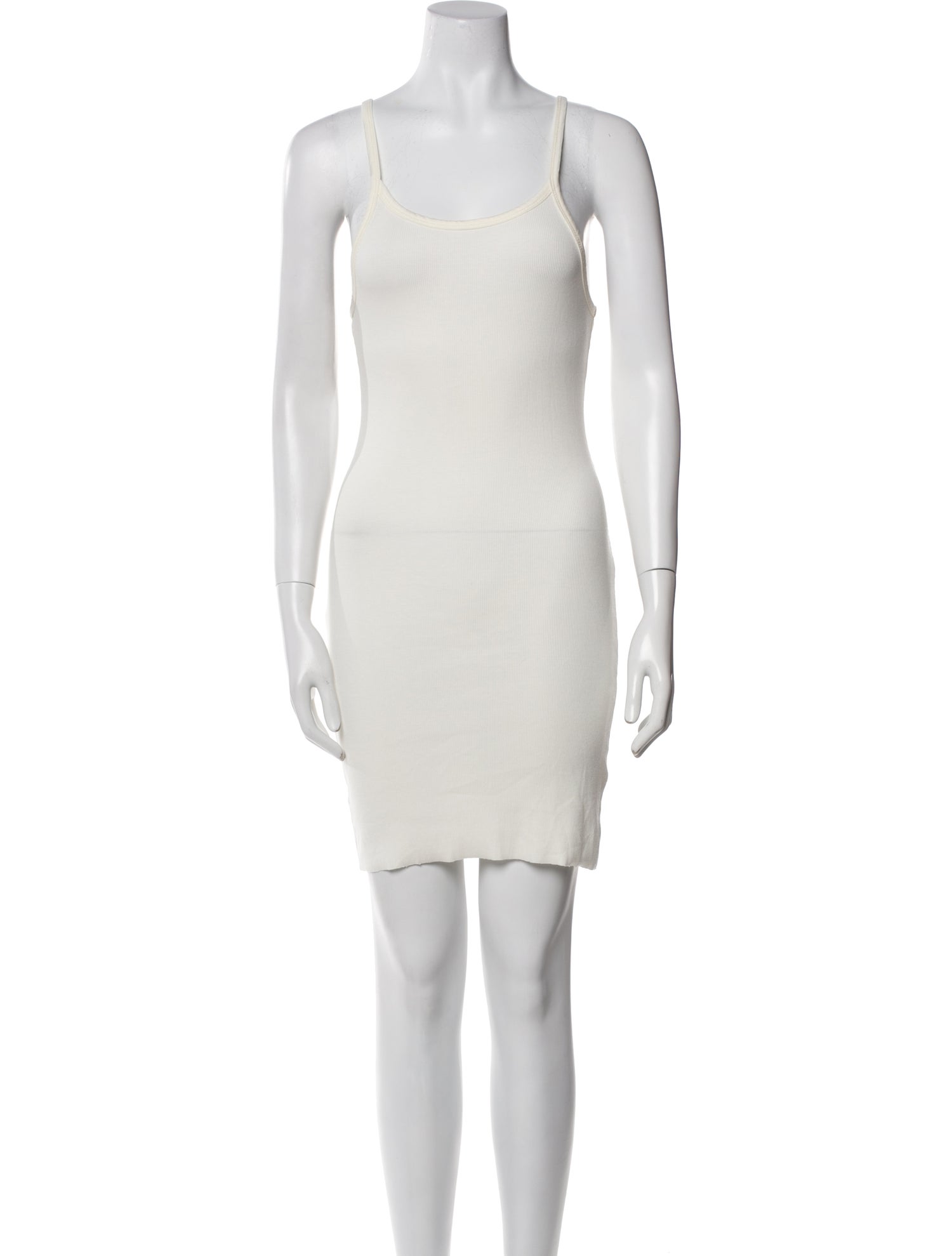 Éterne Scoop Neck Mini Dress