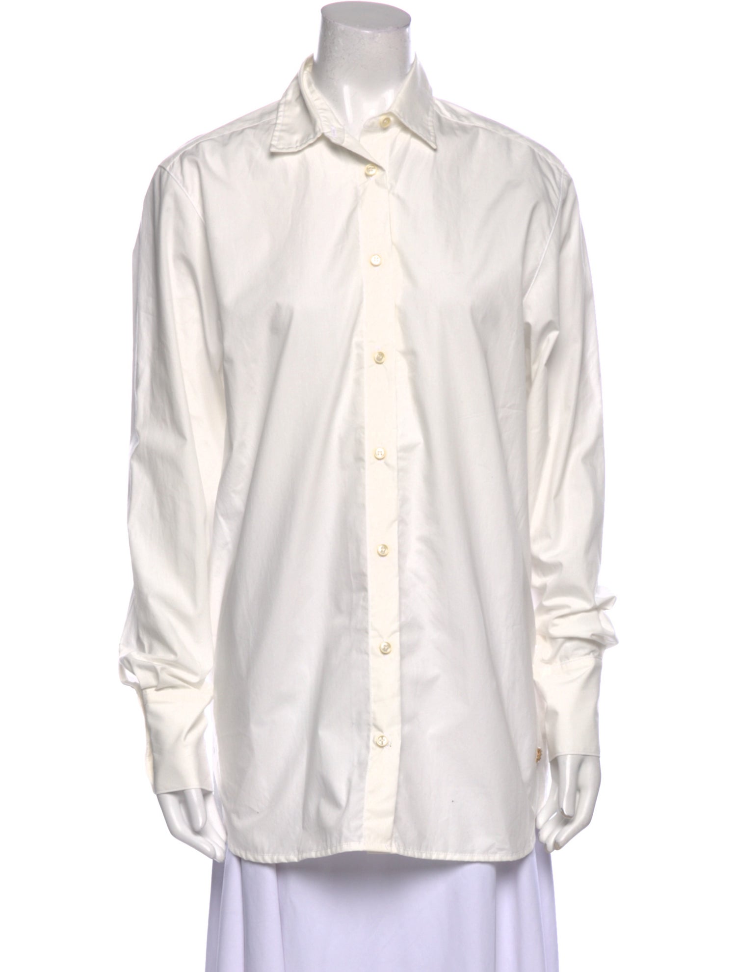 Éterne 'Constance' Long Sleeve Button-Up Top w/ Tags