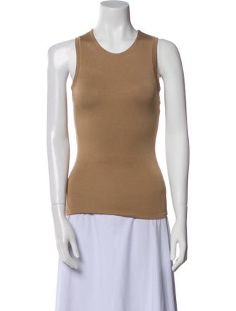 Éterne Scoop Neck Sleeveless Top