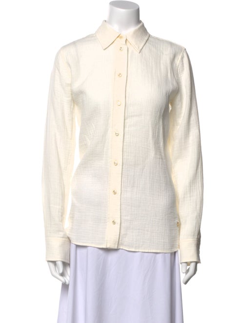 Éterne Long Sleeve Button-Up Top