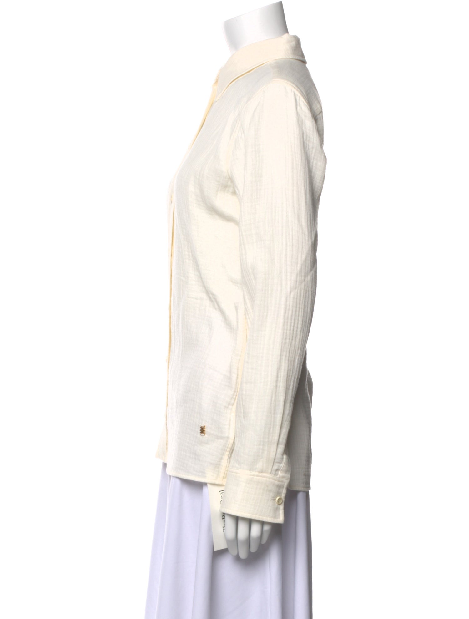 Éterne Long Sleeve Button-Up Top