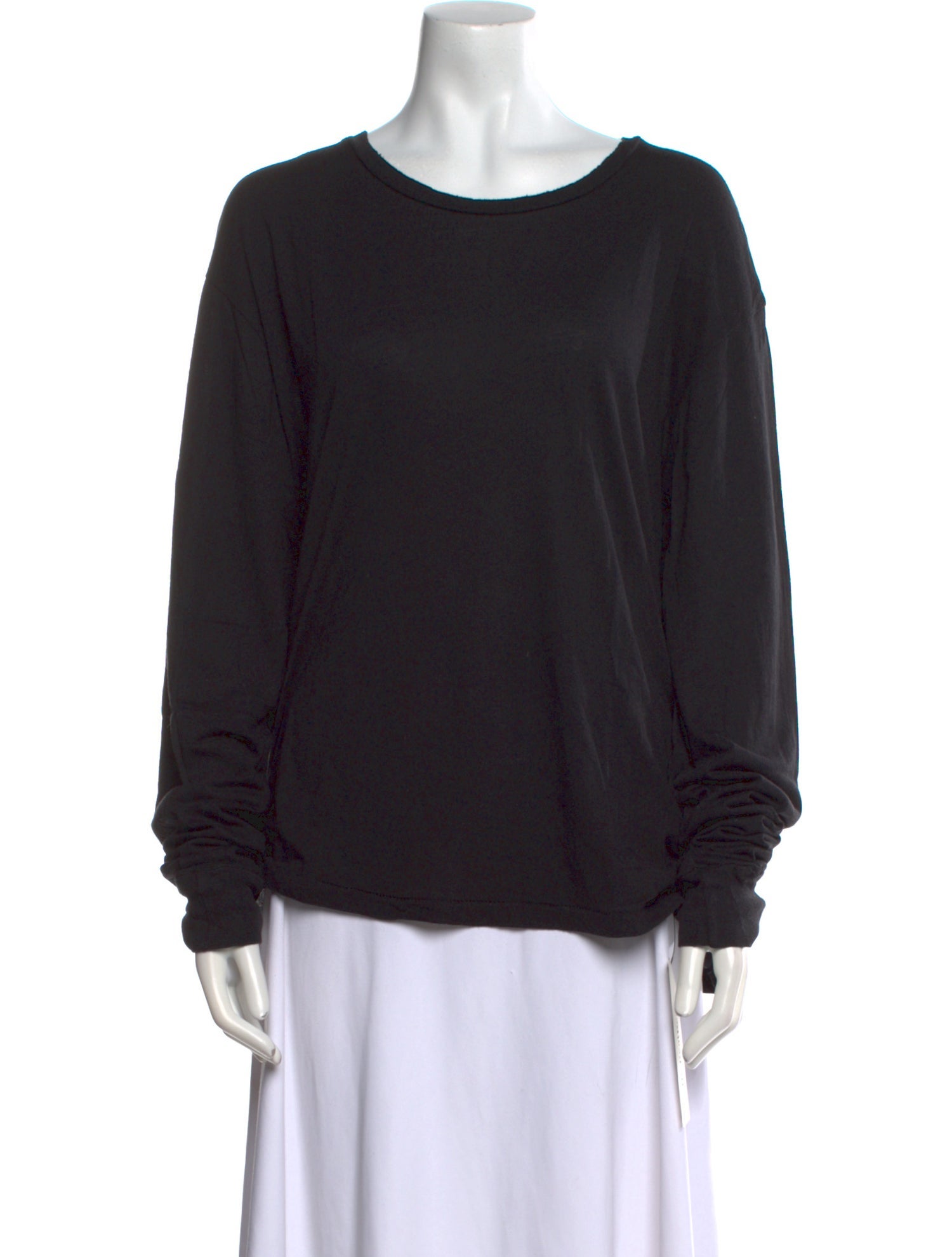 Éterne Scoop Neck Long Sleeve Sweatshirt