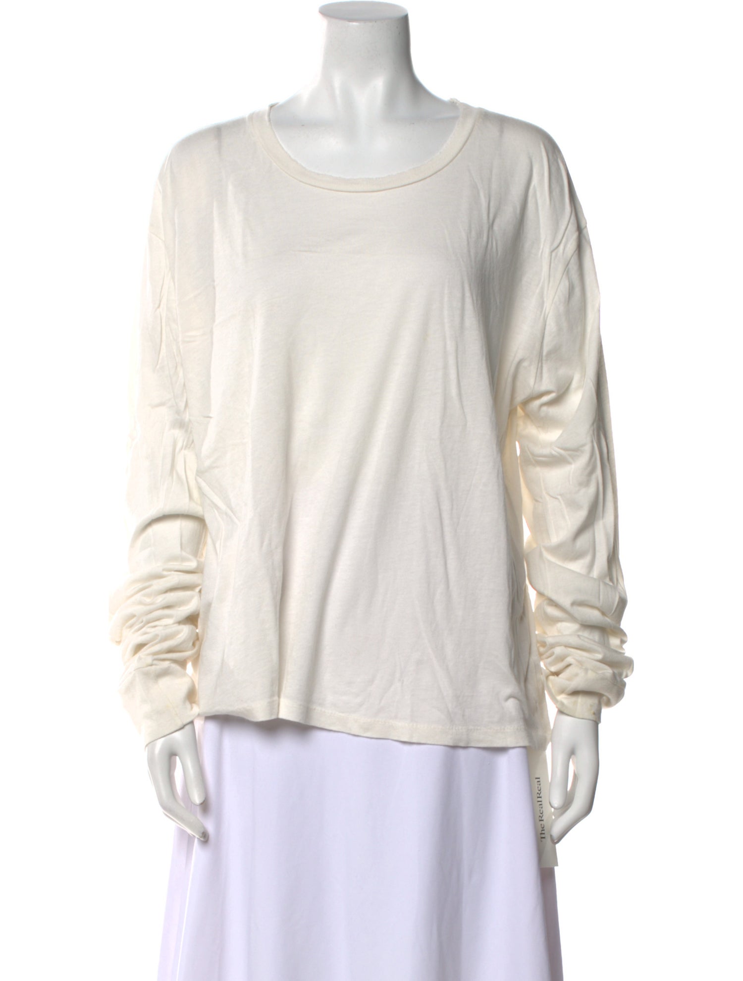 Éterne Scoop Neck Long Sleeve Sweatshirt