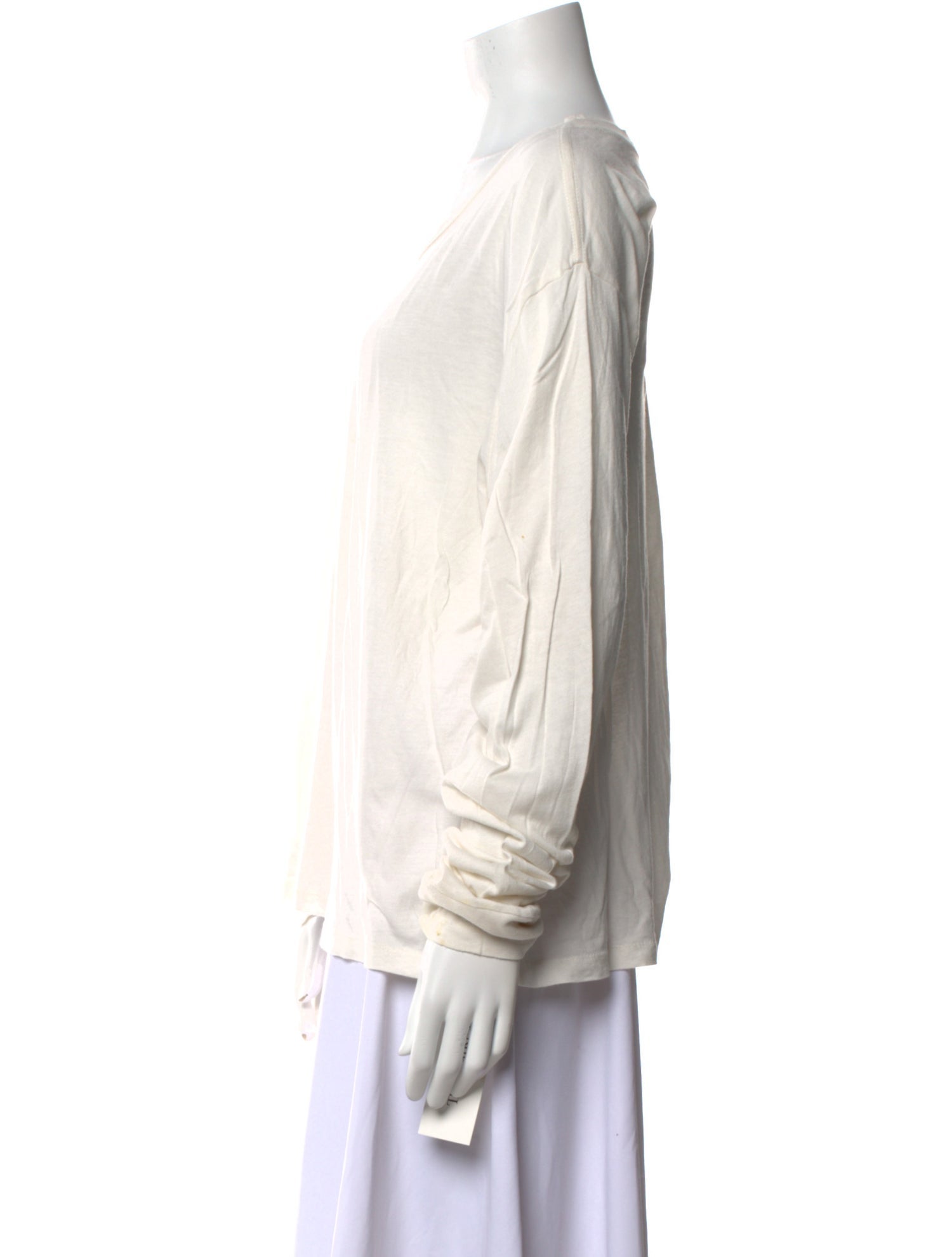 Éterne Scoop Neck Long Sleeve Sweatshirt