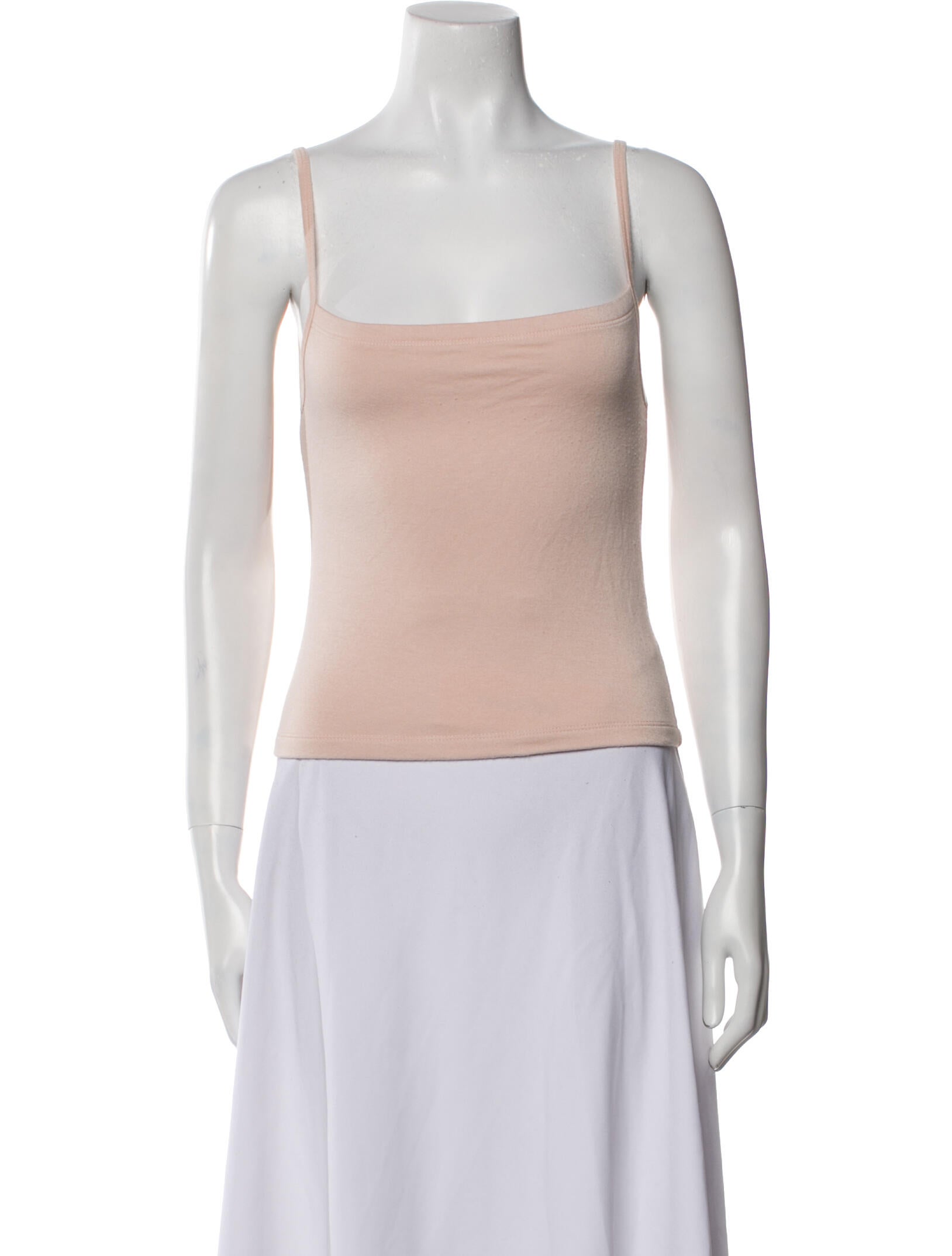 Éterne Square Neckline Sleeveless Crop Top