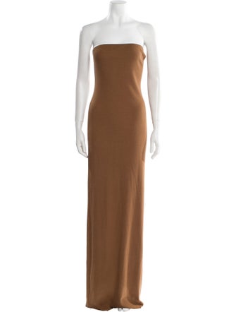 Éterne Strapless Long Dress