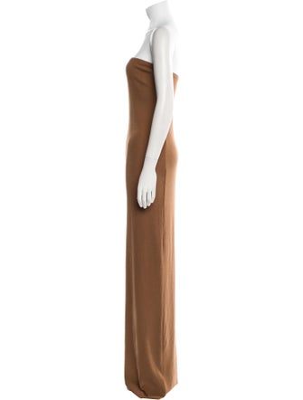 Éterne Strapless Long Dress