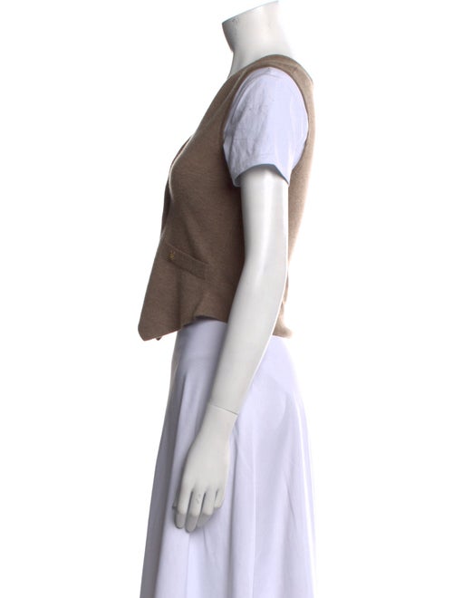 Éterne Cashmere V-Neck Crop Top