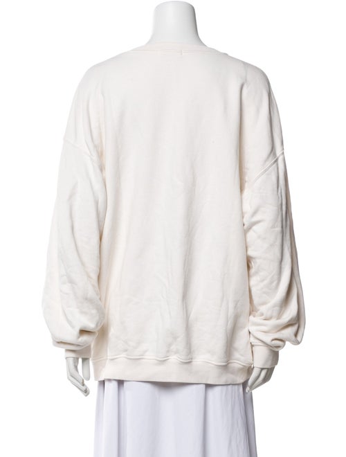 Éterne Bateau Neckline Long Sleeve Sweatshirt