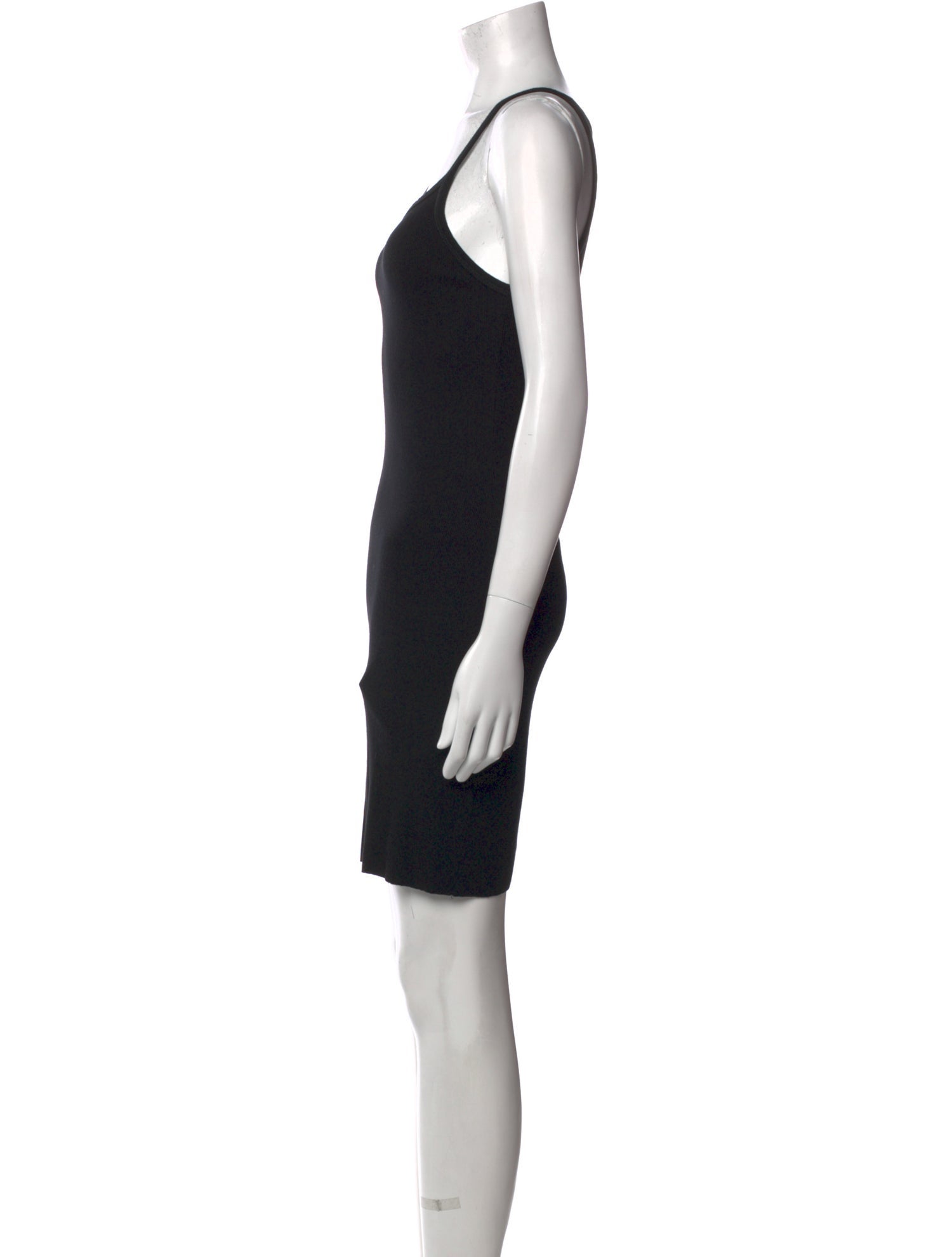 Éterne Scoop Neck Mini Dress