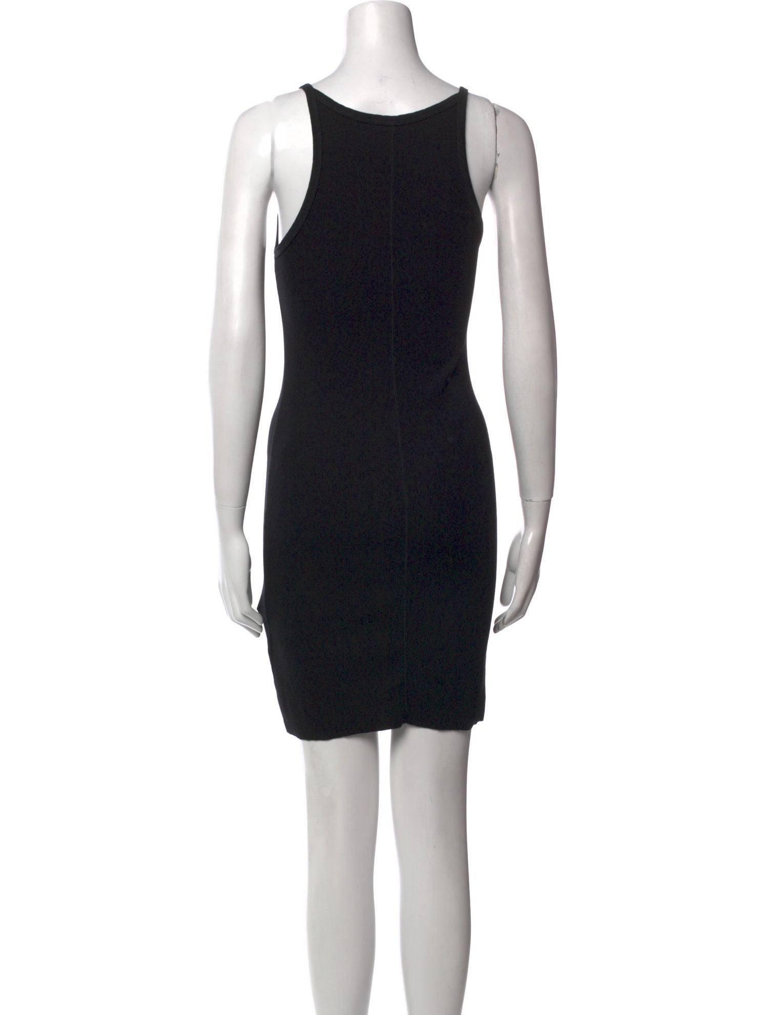 Éterne Scoop Neck Mini Dress