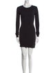Éterne Crew Neck Mini Dress