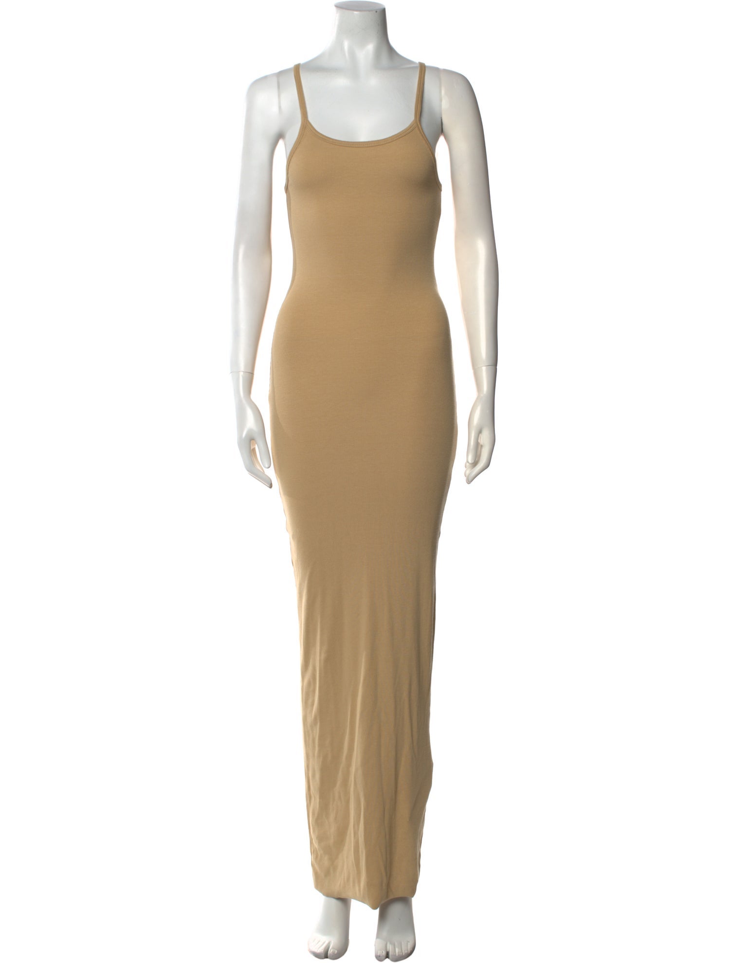 Éterne Scoop Neck Long Dress