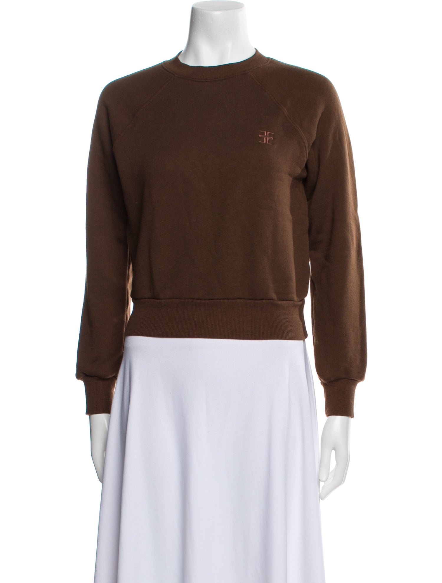 Éterne Crew Neck Long Sleeve Sweatshirt