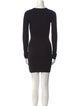 Éterne Crew Neck Mini Dress