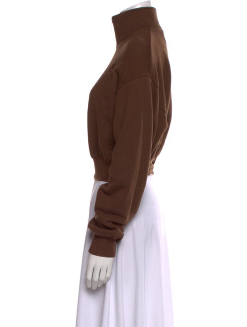 Éterne Mock Neck Long Sleeve Sweatshirt
