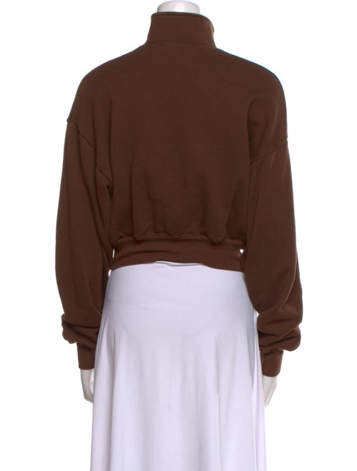 Éterne Mock Neck Long Sleeve Sweatshirt