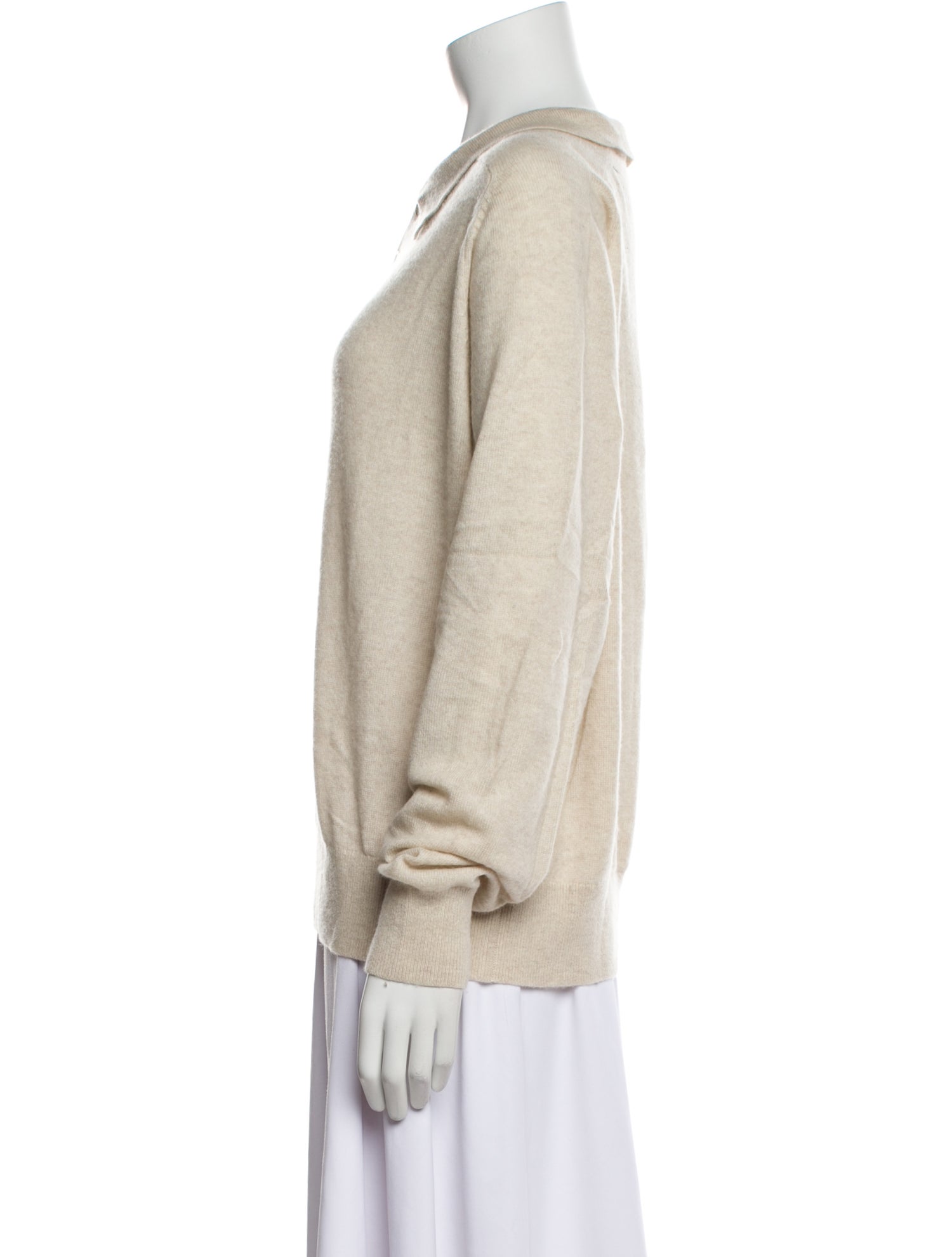 Éterne Cashmere V-Neck Sweatshirt