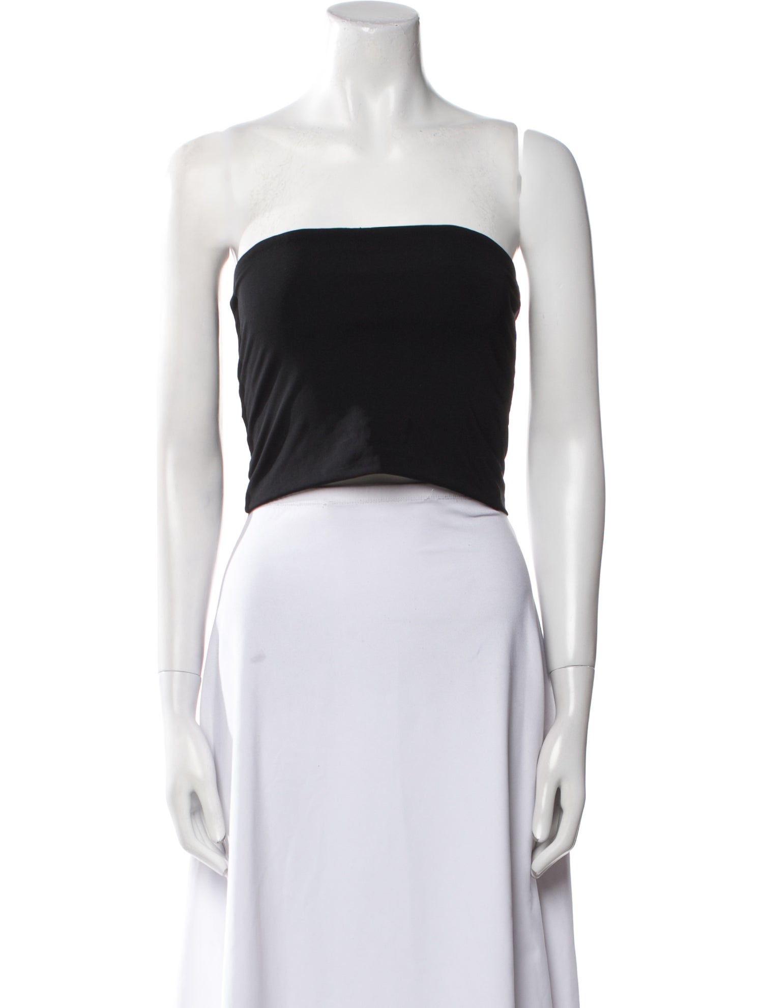 Éterne Strapless Crop Top