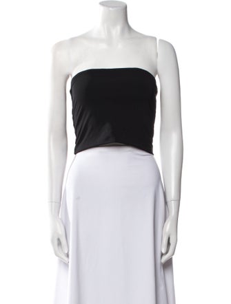 Éterne Strapless Crop Top