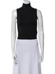 Éterne Turtleneck Sleeveless Crop Top