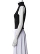 Éterne Turtleneck Sleeveless Crop Top