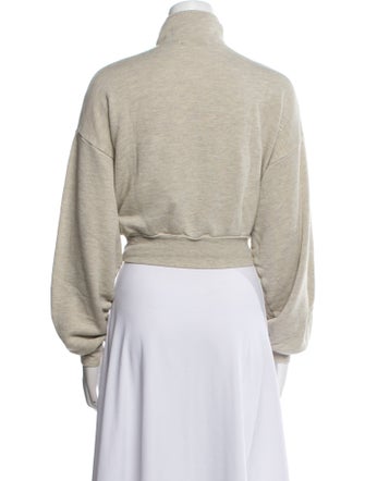 Éterne Mock Neck Long Sleeve Sweatshirt
