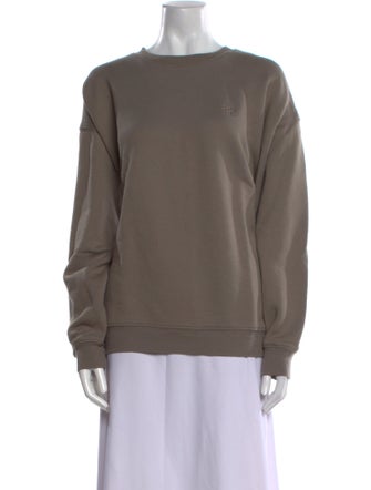 Éterne Scoop Neck Long Sleeve Sweatshirt