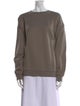 Éterne Scoop Neck Long Sleeve Sweatshirt